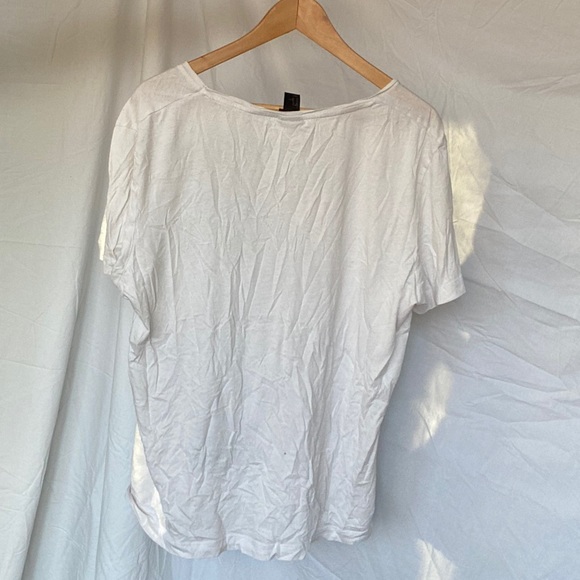 XL American flag white T-shirt from H&M - Picture 6 of 10